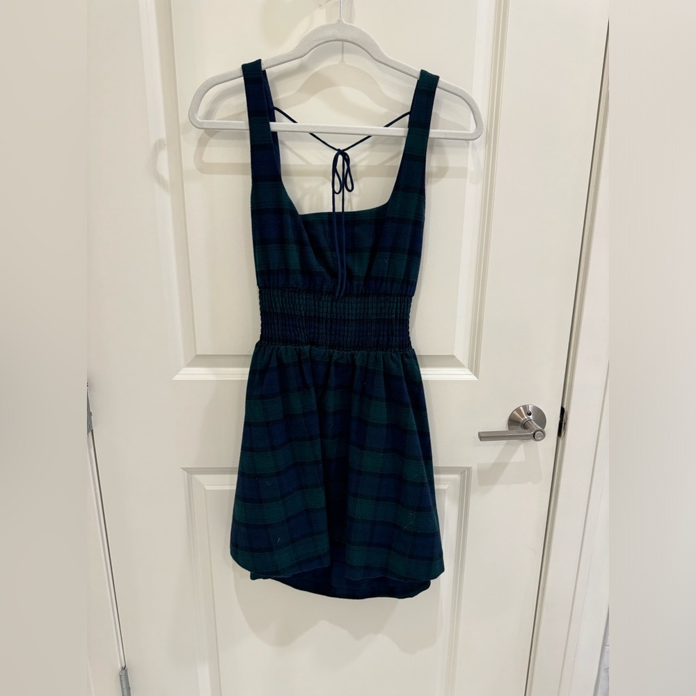 Hill house home Cher dress blackwatch tartan